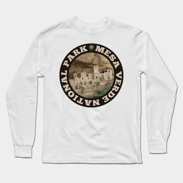 Mesa Verde National Park circle Long Sleeve T-Shirt by nylebuss